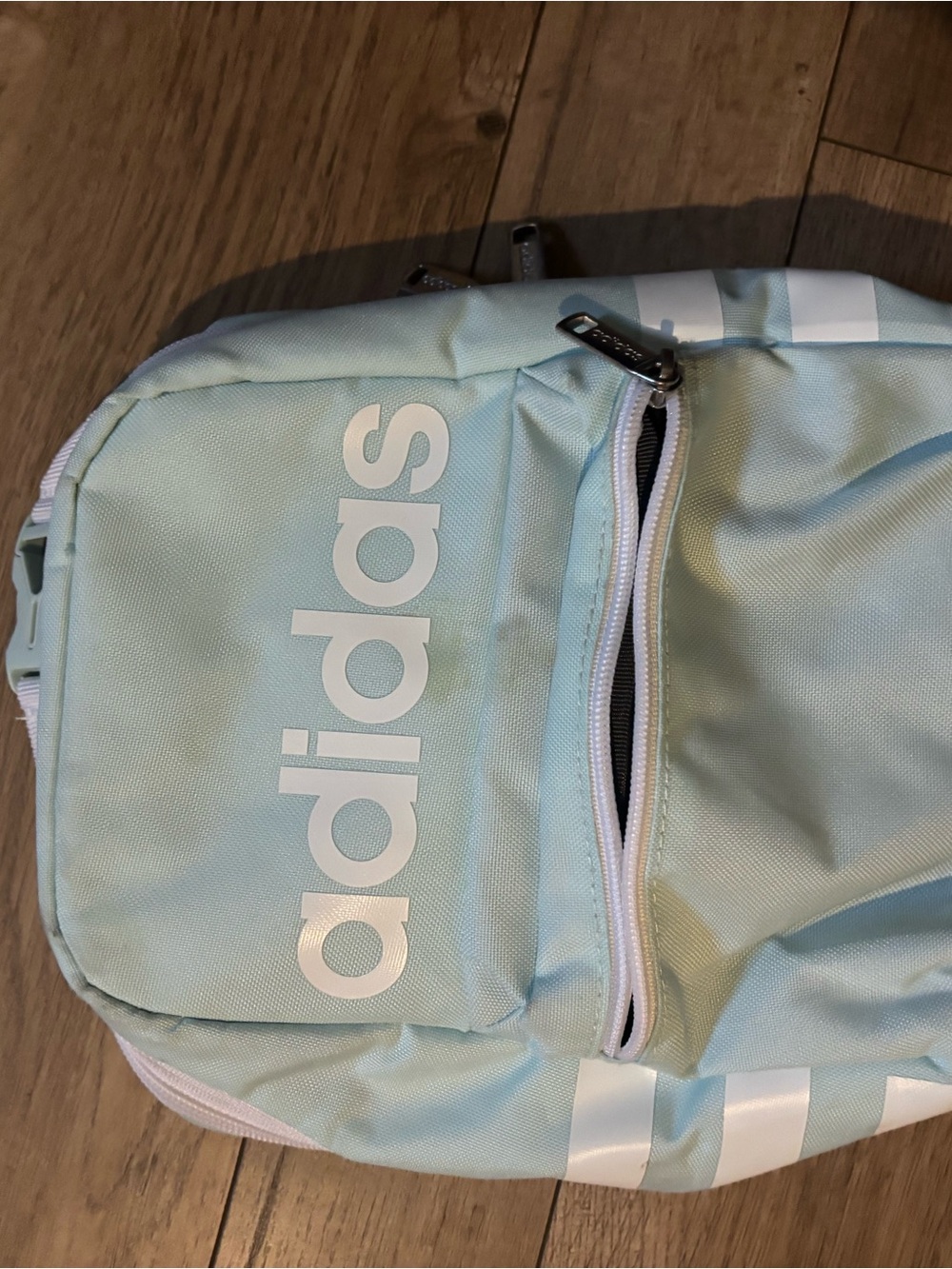 adidas Mint Blue Lunch bag with White Logo